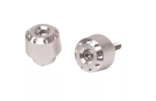 Bar ends PUIG SHORT 9208P argintiu