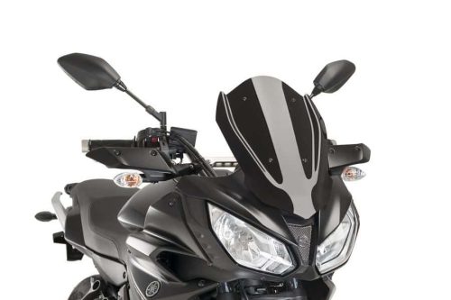 Windscreen PUIG RACING 9211N Negru