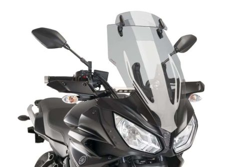 Windscreen PUIG TOURING WITH VISOR 9213H smoke