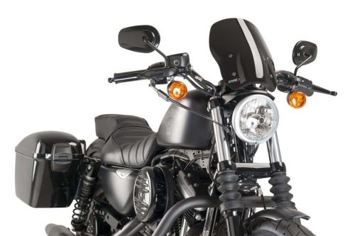 Windshield PUIG NEW. GEN TOURING 9283N Negru