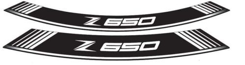 Rim strip PUIG Z650 9290B Alb set of 8 rim strips
