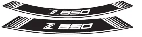 Rim strip PUIG Z650 9290B Alb set of 8 rim strips