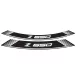 Banda janta PUIG Z650 9290B Alb set of 8 Banda jantas