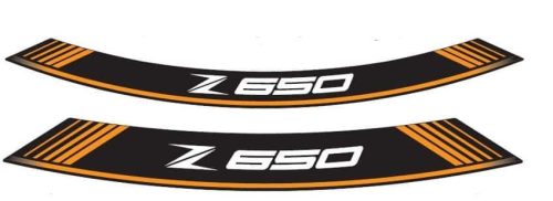 Rim strip PUIG Z650 9290T portocaliu set of 8 rim strips