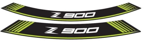 Rim strip PUIG Z900 9291V verde set of 8 rim strips