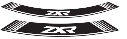 Rim strip PUIG ZXR 9292B Alb set of 8 rim strips