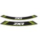 Rim strip PUIG ZXR 9292V verde set of 8 rim strips