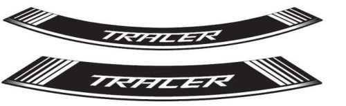 Rim strip PUIG TRACER 9293B Alb set of 8 rim strips