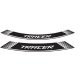 Rim strip PUIG TRACER 9293B Alb set of 8 rim strips