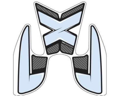 Protectie rezervor PUIG SPECIFIC 9296C aspect carbon with side part