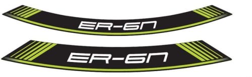 Rim strip PUIG ER6 9311V verde set of 8 rim strips
