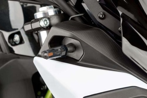 Turn signals PUIG STICK 9317N Negru front, homologated