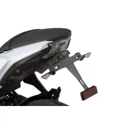 Adjustable license support PUIG 9353N Negru