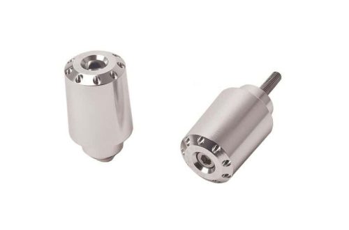 Bar ends PUIG LONG 9357P argintiu