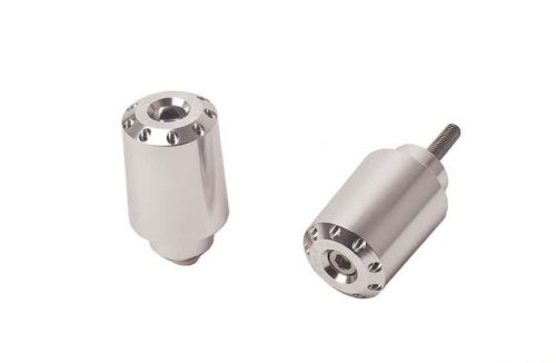 Bar ends PUIG LONG 9372P argintiu