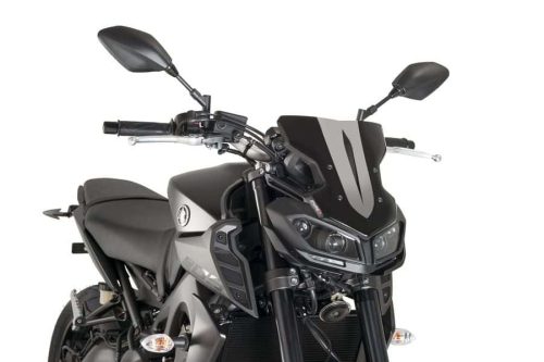 Windshield PUIG NEW. GEN SPORT 9376N Negru