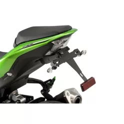 Adjustable license support PUIG 9388N Negru