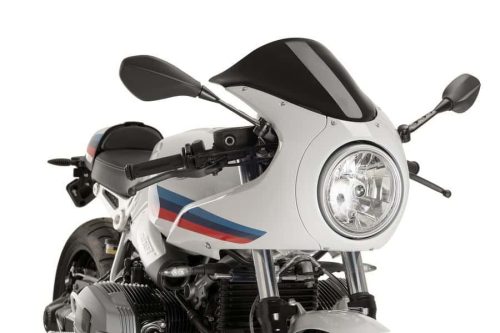 Windscreen PUIG RACING 9402N Negru