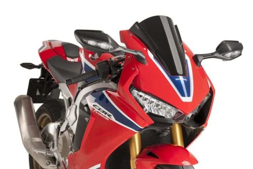 Windscreen PUIG RACING 9407N Negru