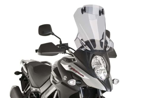 Windscreen PUIG TOURING WITH VISOR 9440H smoke