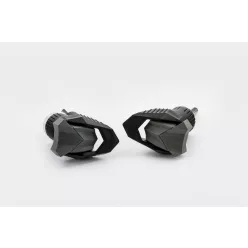 Protectii cadru PUIG R19 9443N negru with gri rubber