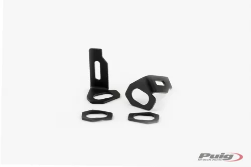 Support for original turn signal PUIG 9457N Negru
