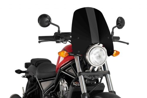 Windshield PUIG NEW. GEN TOURING 9462N Negru