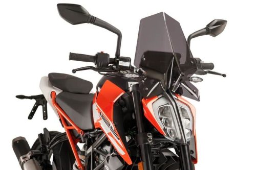 Windshield PUIG NEW. GEN SPORT 9514F dark smoke