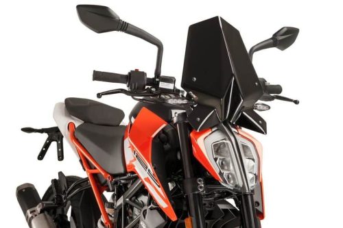 Windshield PUIG NEW. GEN SPORT 9514N Negru