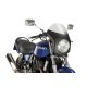 Windshield universal PUIG SEMI-FAIRING 9515H carbon look smoke
