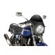 Windshield universal PUIG SEMI-FAIRING 9515N carbon look Negru