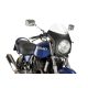 Windshield universal PUIG SEMI-FAIRING 9515W carbon look transparent