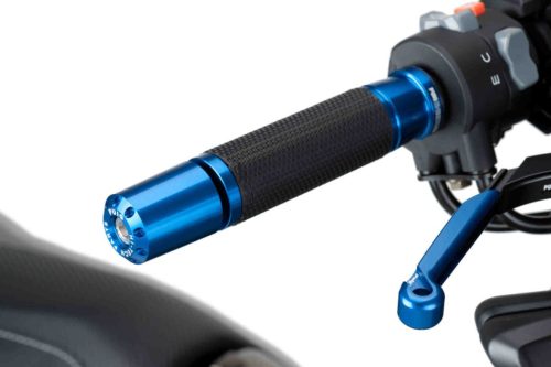 Bar ends PUIG LONG 9537A Albastru