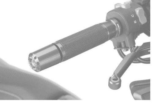 Bar ends PUIG LONG 9537O auriu