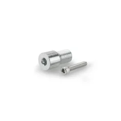 Mirror adaptor PUIG MP 9583P argintiu bar end