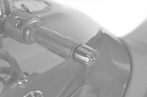 Universal bar ends body PUIG THRUSTER 9594N Negru for PUIG handelbars