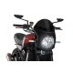 Windshield PUIG SEMI-FAIRING 9596F carbon look dark smoke