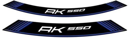 Rim strip PUIG AK550 9630A Albastru set of 8 rim strips