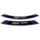 Rim strip PUIG AK550 9630A Albastru set of 8 rim strips