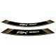 Rim strip PUIG AK550 9630O auriu set of 8 rim strips