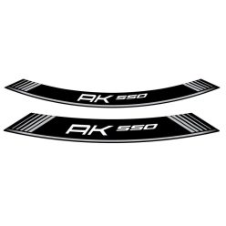 Rim strip PUIG AK550 9630P argintiu set of 8 rim strips