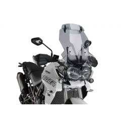 Windscreen PUIG TOURING WITH VISOR 9658H smoke