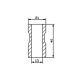Mirror adaptor PUIG 9662N Negru to bar end