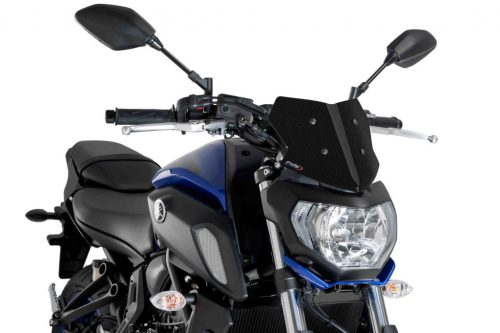 Windshield PUIG NEW. GEN SPORT 9666C carbon look