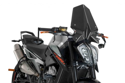Windshield PUIG NEW. GEN SPORT 9668C carbon look