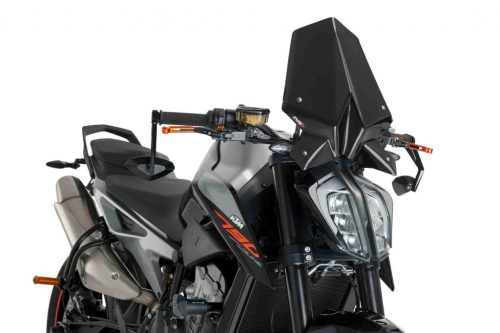 Windshield PUIG NEW. GEN SPORT 9668N Negru