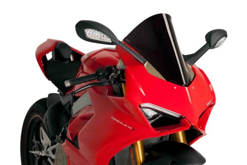 Windscreen PUIG RACING 9690N Negru