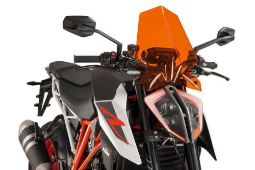 Windshield PUIG NEW. GEN SPORT 9692T portocaliu