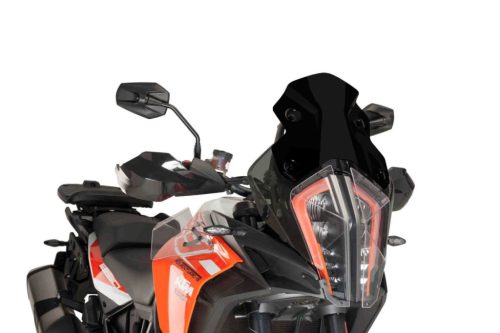 Windscreen PUIG RACING 9716N Negru