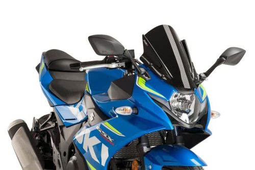 Windscreen PUIG RACING 9722N Negru